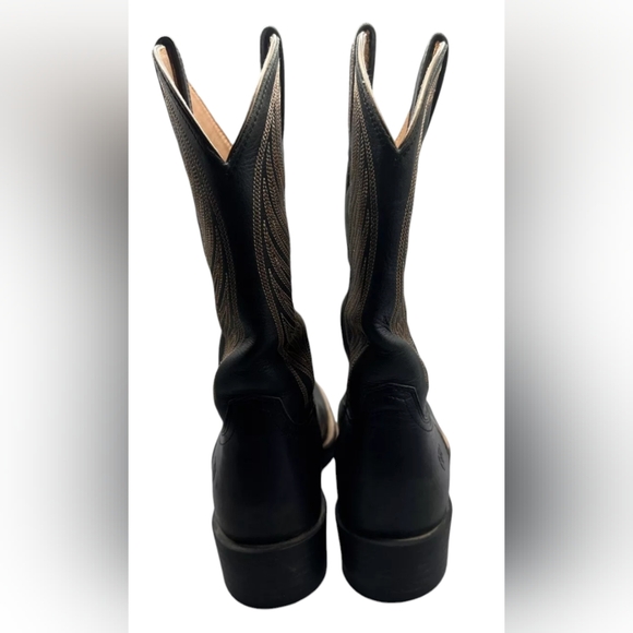 ARIAT Womens Cowboy Boots Western Leather Sz 8 Cowboycore Equestrian Cowgirlcore - Picture 3 of 4